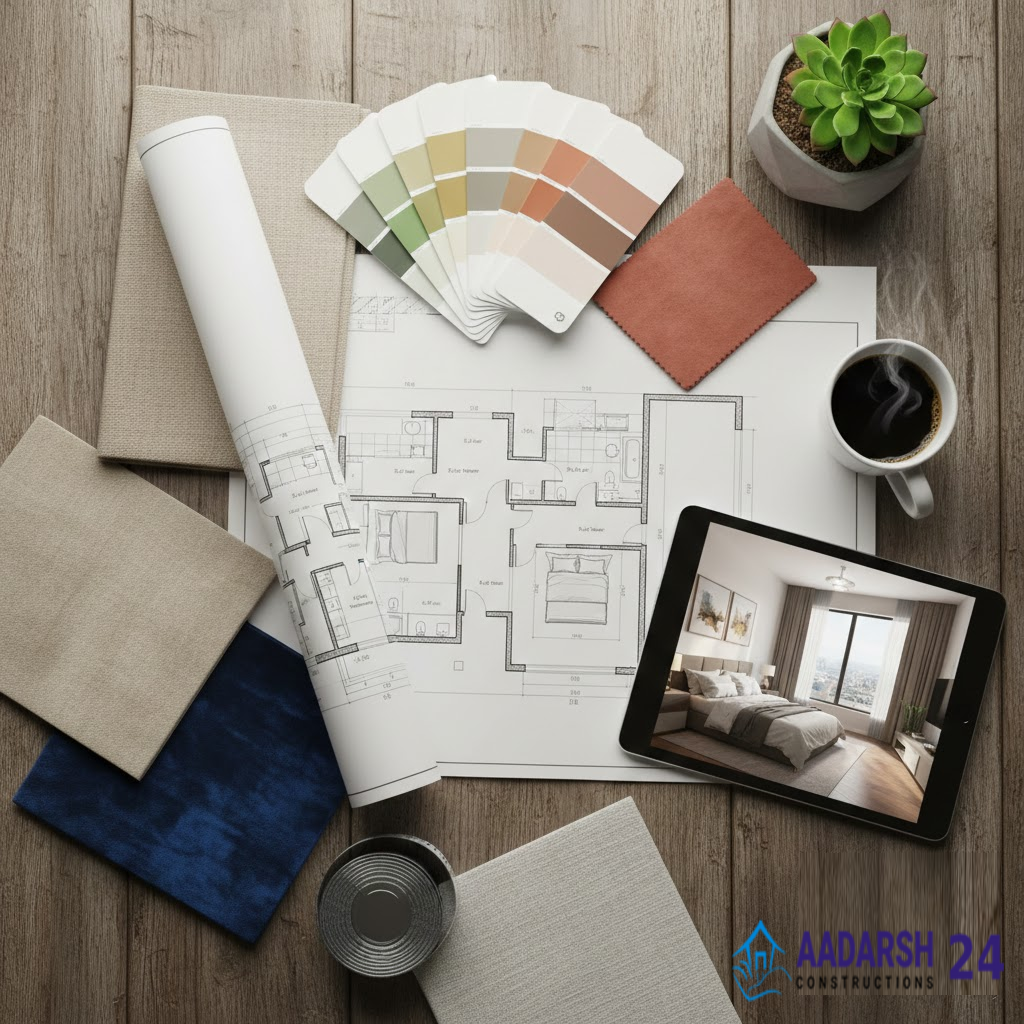 Creative home interior design in Gurgaon by expert designers.