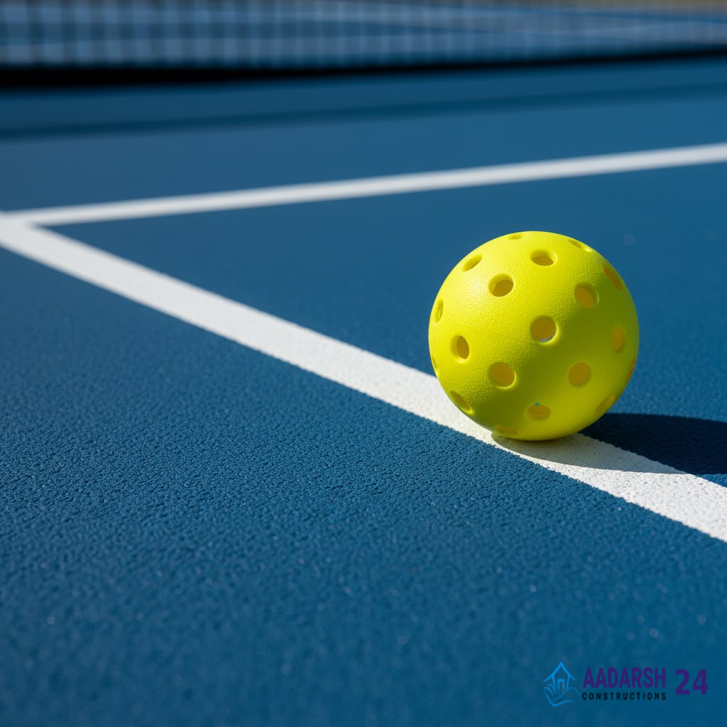 Professional pickleball facility development in Greater Noida.